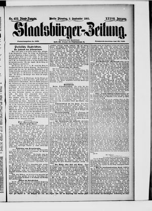 Staatsbürger-Zeitung vom 03.09.1901