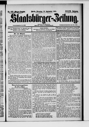 Staatsbürger-Zeitung vom 10.09.1901