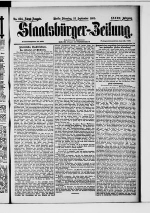 Staatsbürger-Zeitung vom 10.09.1901
