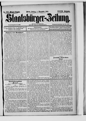 Staatsbürger-Zeitung vom 01.11.1901