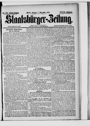Staatsbürger-Zeitung vom 01.11.1901
