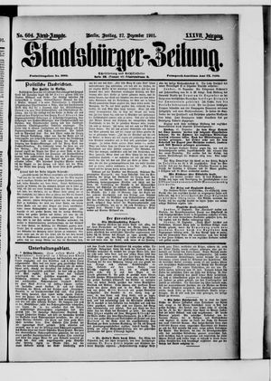 Staatsbürger-Zeitung vom 27.12.1901