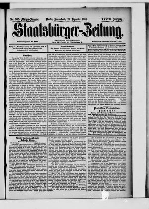 Staatsbürger-Zeitung vom 28.12.1901