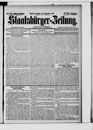 Staatsbürger-Zeitung on Dec 29, 1901