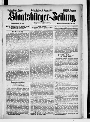 Staatsbürger-Zeitung vom 03.01.1902