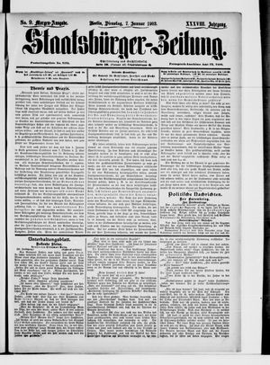 Staatsbürger-Zeitung vom 07.01.1902