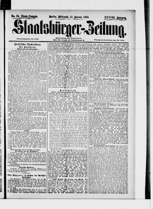 Staatsbürger-Zeitung vom 15.01.1902