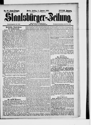 Staatsbürger-Zeitung vom 17.01.1902