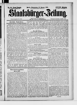 Staatsbürger-Zeitung vom 23.01.1902