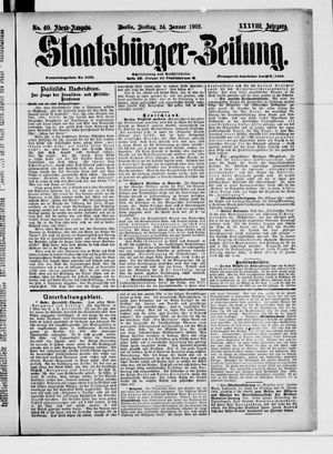 Staatsbürger-Zeitung vom 24.01.1902