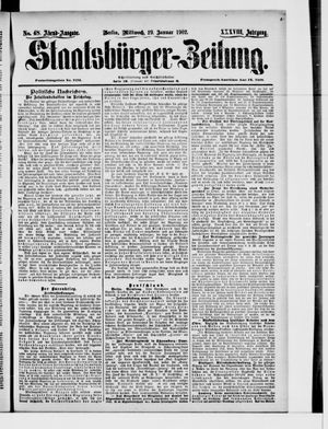 Staatsbürger-Zeitung vom 29.01.1902