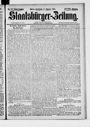Staatsbürger-Zeitung vom 15.02.1902