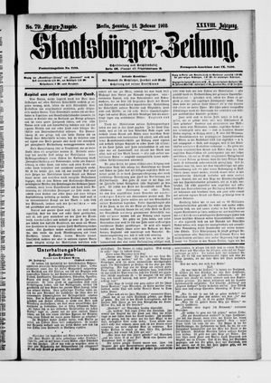 Staatsbürger-Zeitung vom 16.02.1902