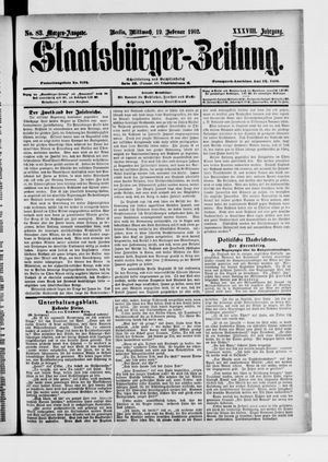 Staatsbürger-Zeitung vom 19.02.1902