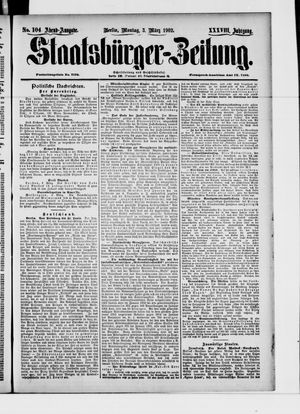 Staatsbürger-Zeitung vom 03.03.1902