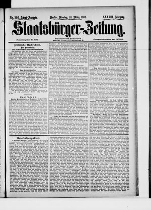 Staatsbürger-Zeitung vom 10.03.1902