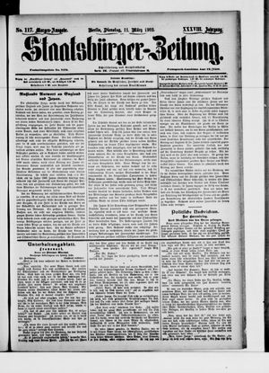 Staatsbürger-Zeitung vom 11.03.1902