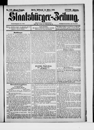 Staatsbürger-Zeitung on Mar 12, 1902