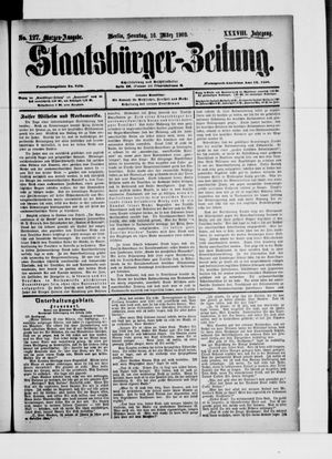 Staatsbürger-Zeitung on Mar 16, 1902