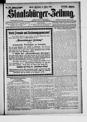 Staatsbürger-Zeitung vom 19.03.1902
