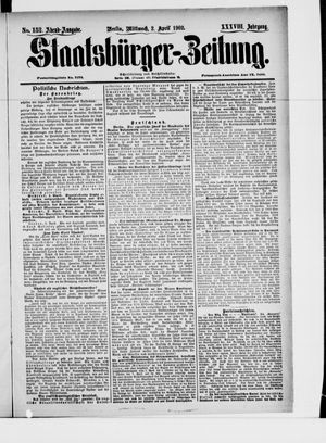 Staatsbürger-Zeitung on Apr 2, 1902