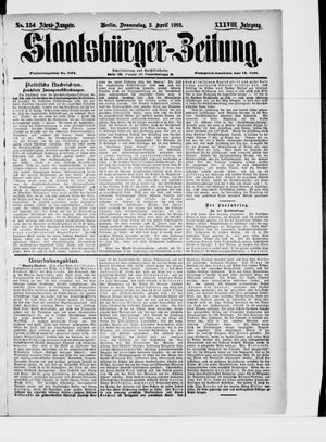 Staatsbürger-Zeitung vom 03.04.1902