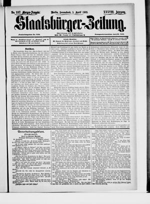 Staatsbürger-Zeitung vom 05.04.1902