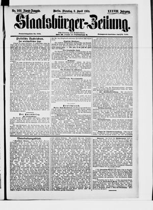Staatsbürger-Zeitung vom 08.04.1902