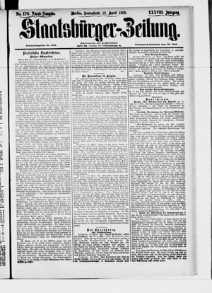 Staatsbürger-Zeitung vom 12.04.1902