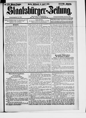 Staatsbürger-Zeitung vom 16.04.1902