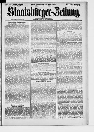 Staatsbürger-Zeitung vom 19.04.1902