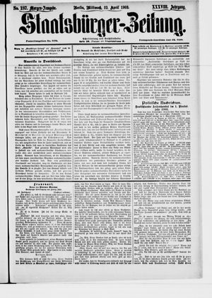 Staatsbürger-Zeitung vom 23.04.1902