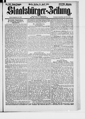 Staatsbürger-Zeitung vom 25.04.1902