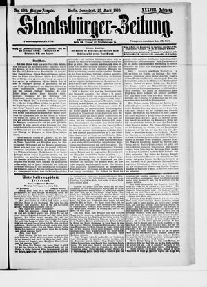 Staatsbürger-Zeitung vom 26.04.1902