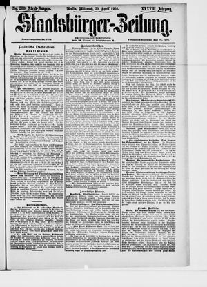 Staatsbürger-Zeitung vom 30.04.1902