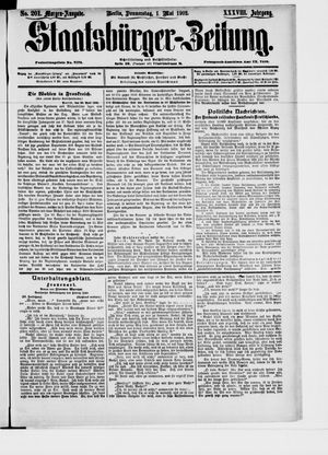 Staatsbürger-Zeitung vom 01.05.1902