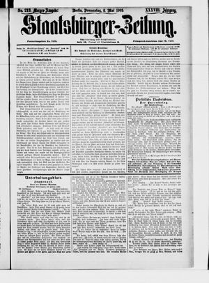 Staatsbürger-Zeitung vom 08.05.1902