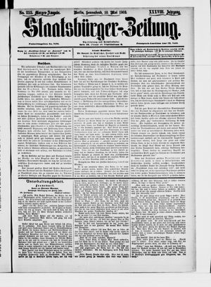 Staatsbürger-Zeitung vom 10.05.1902