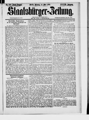 Staatsbürger-Zeitung vom 12.05.1902