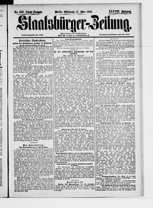 Staatsbürger-Zeitung vom 21.05.1902
