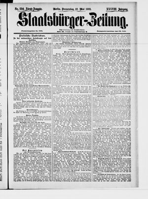 Staatsbürger-Zeitung vom 22.05.1902
