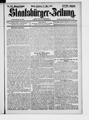 Staatsbürger-Zeitung vom 27.05.1902