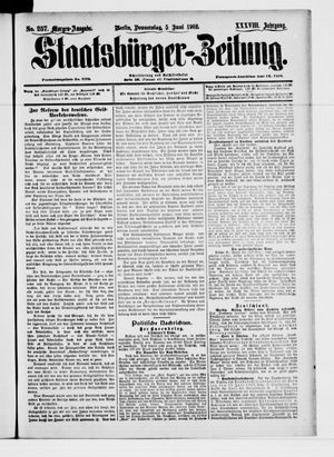 Staatsbürger-Zeitung on Jun 5, 1902