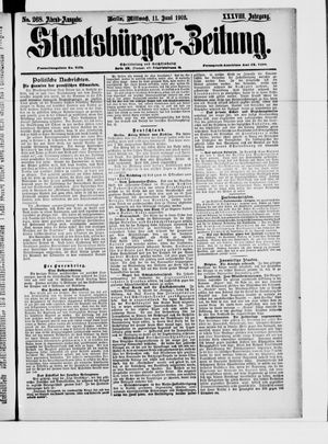 Staatsbürger-Zeitung vom 11.06.1902
