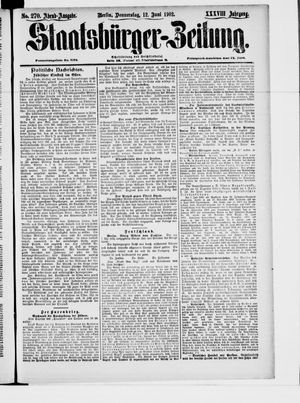 Staatsbürger-Zeitung vom 12.06.1902