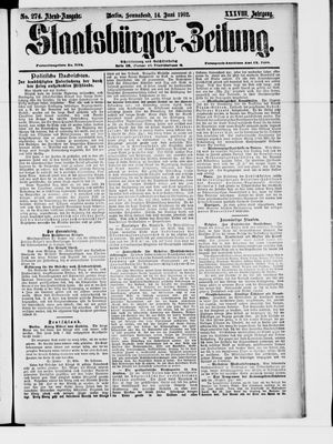 Staatsbürger-Zeitung vom 14.06.1902