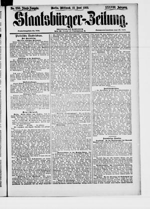 Staatsbürger-Zeitung vom 18.06.1902