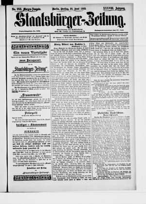 Staatsbürger-Zeitung vom 20.06.1902