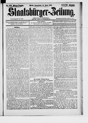 Staatsbürger-Zeitung vom 21.06.1902