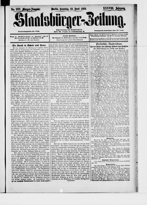 Staatsbürger-Zeitung vom 22.06.1902
